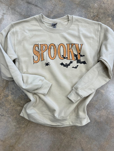 Spooky Bat Crewneck Sweatshirt