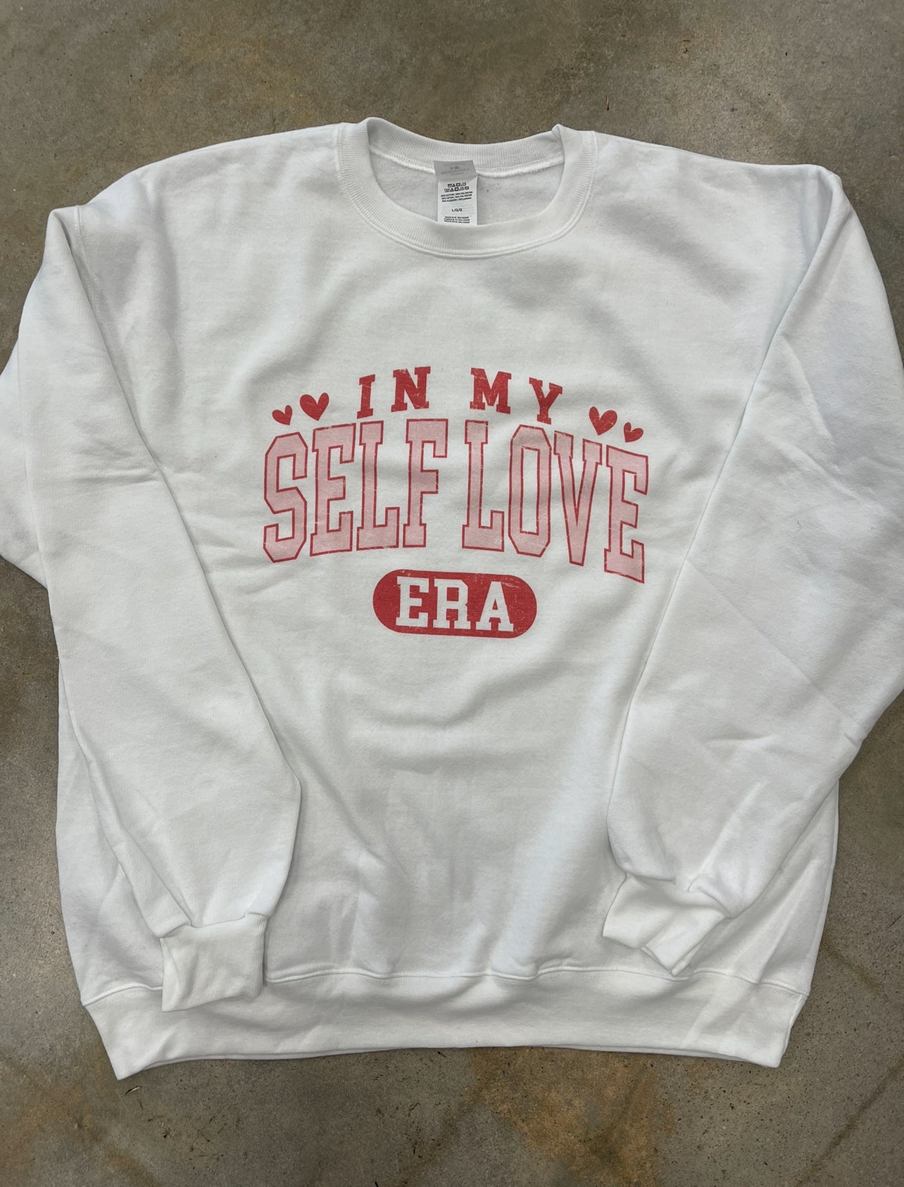 In my Self Love Era Crewneck Sweatshirt