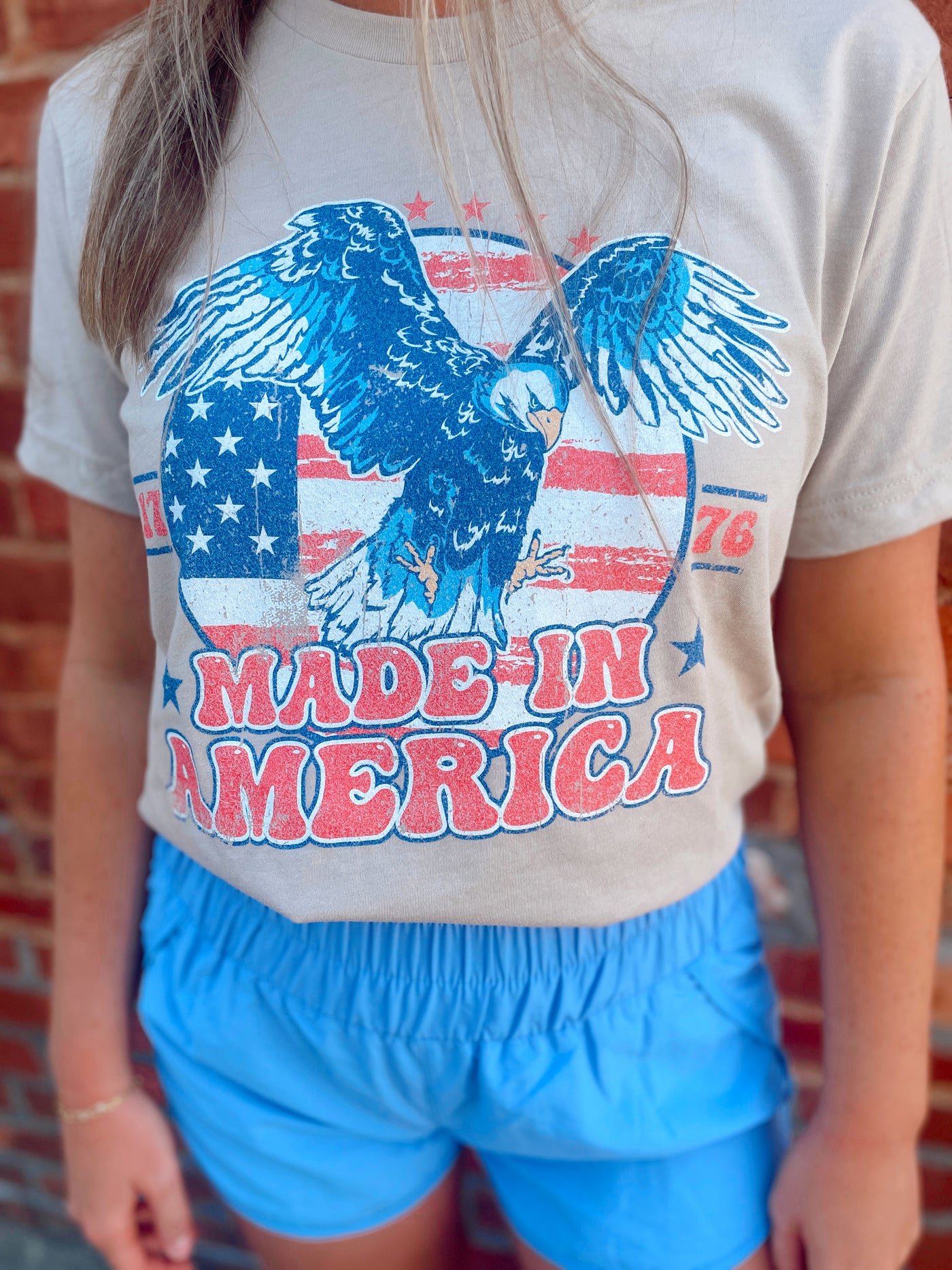 Made In America Vintage Style Tee