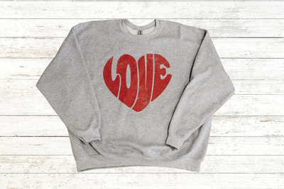 Love Crewneck Sweatshirt